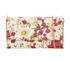 Floral Print Wallet on Chain, &pound;250, Handbags, Red/White, Leather, Front view